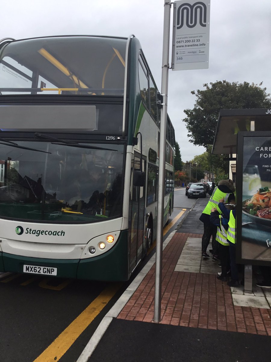 Y2Bradleygreen's tweet photo. We loved our Geography fieldwork today. We went to a local bus stop to see how well the public transport was used. We are going back tomorrow at a different time of day to see if more people use the buses in the morning or afternoon. @BGEcoCouncil https://t.co/2OJgp627qu