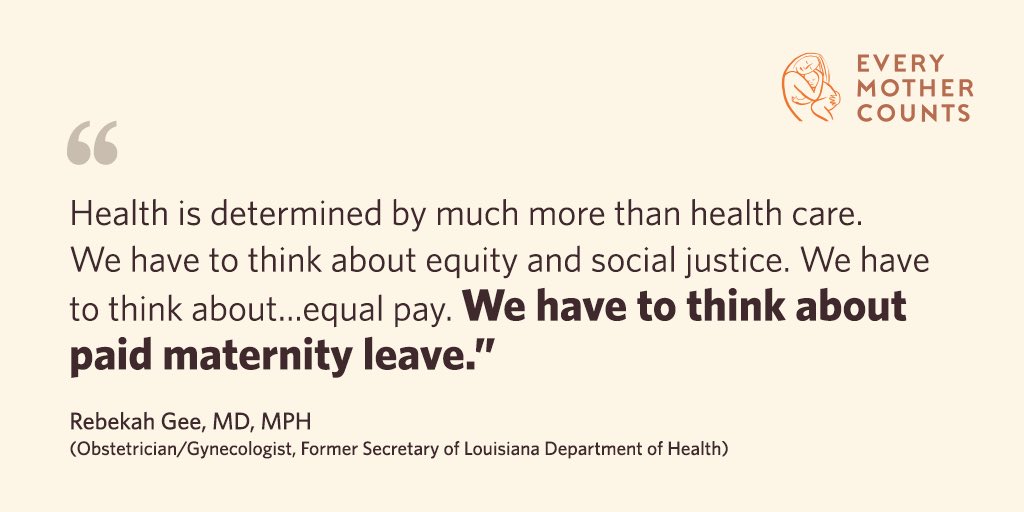 What does #PaidLeave have to do with #MaternalHealth outcomes?
Everything.
That’s why I support @glamourmag’s #PassPaidLeave campaign.
@everymomcounts #GivingBirthInAmerica
glamour.com/story/why-nati…