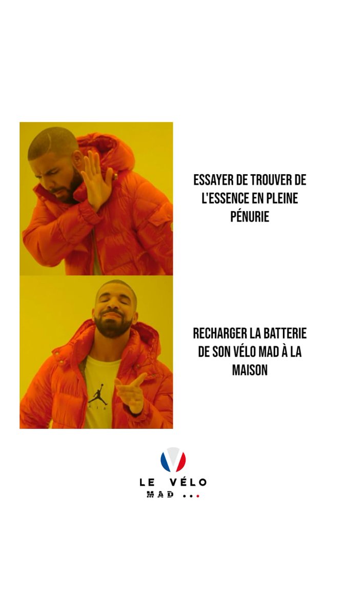 Avec un Vélo Mad, réalisez tous vos trajets vélotaf, vos rendez-vous et autres sorties improvisées sans le stress du réservoir vide. 

#levelomad #vae #ebike #electrique #velotaf #velo #essence #solution #penuriedecarburant #penurie