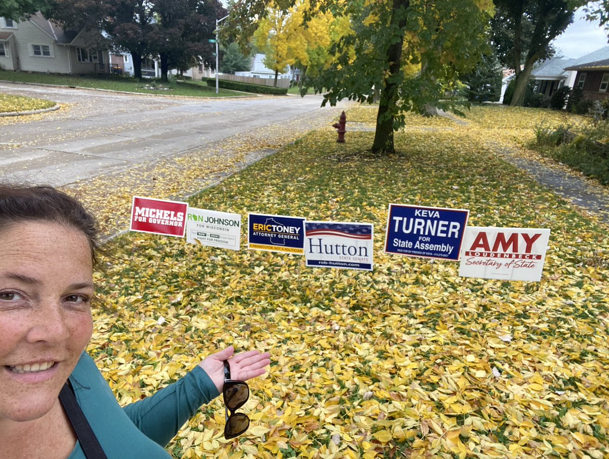 RconservativeA's tweet photo. @TeamRonJon Fighting for the Truth - The Red Wave continues…..28 more days!!! #RonJohnsonForSenate #WIRedWave https://t.co/hIudpMTMU6