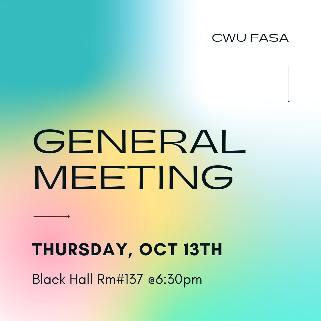 CWUFASA's tweet photo. Mabuhay FASA Fam!! 😄

Don't forget about our meeting tomorrow, October 13th. Same time, same place!! 

Hope to see you all there!!

~CWU FASA💕 https://t.co/WMfY0X5tEm