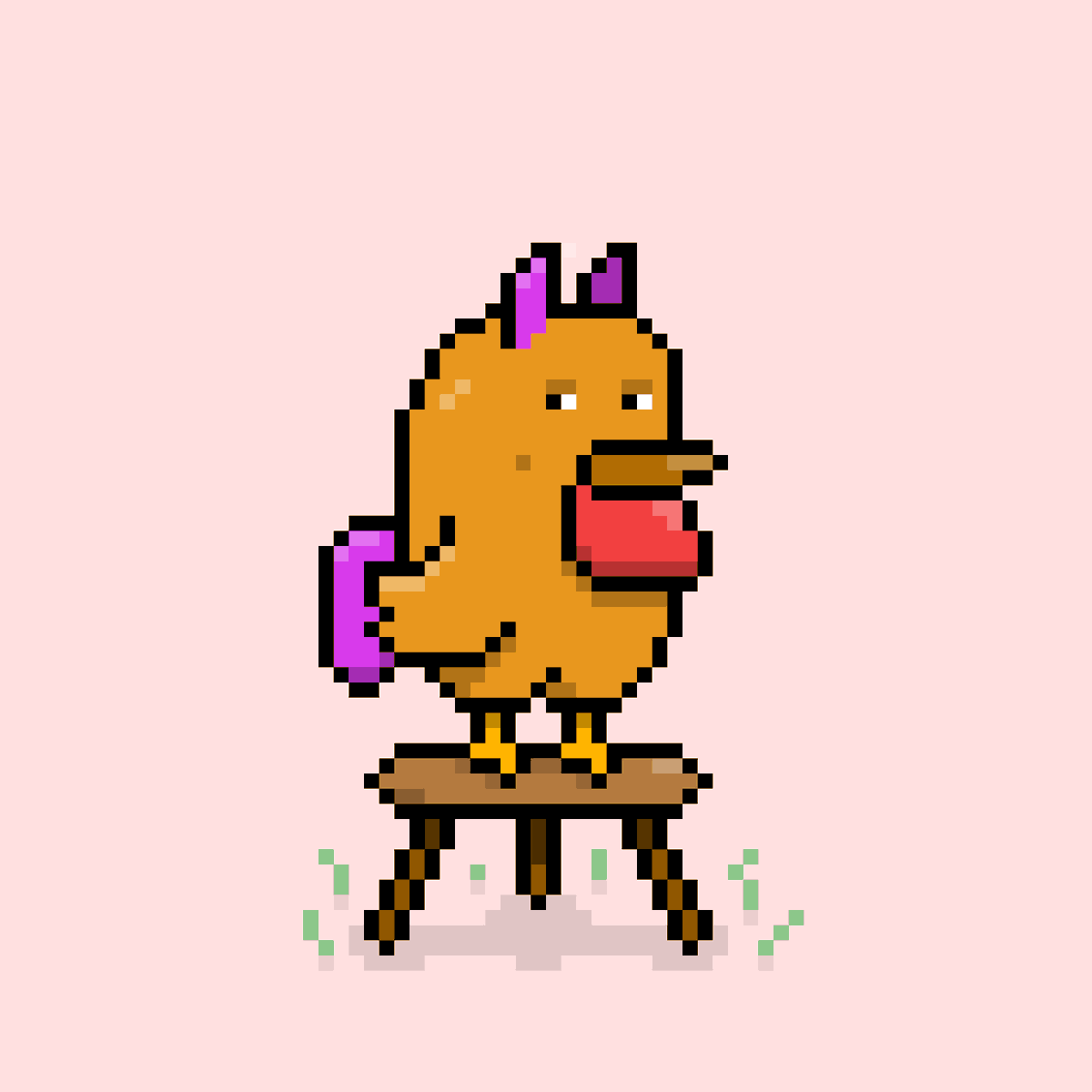 SollamasNFT `Chooks #379` bought for 0.40 SOL ($12.48 USD). #sollamas #solana