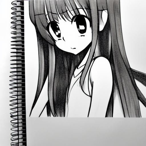 アナログ絵をデジタル(というかAI)で描いてらっしゃる方を見つけたので〝呪文〟を参考にしました。普通に「anime girl」って打っただけのときよりもキャラの顔が崩れにくいの草

#StableDiffusion #AIart 