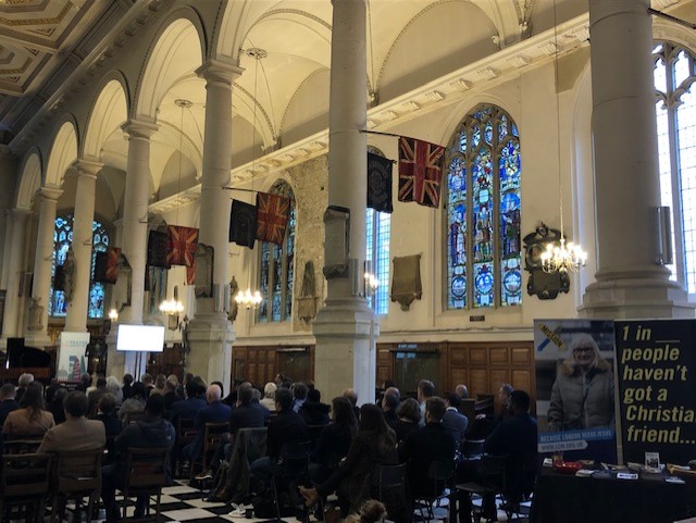 Some events are just worth getting up early for and this was one of them <a href="/CityBreakfast/">The City Prayer Breakfast</a> Wonderful to gather together to pray for our City, our leaders and all that live/work here. <a href="/Robchp/">Charlie</a> <a href="/Lady_Lenzie/">The Lady Lenzie</a> 
#cityprayerbreakfast #londonchurch #holysepulchre #CPB #Pray4City