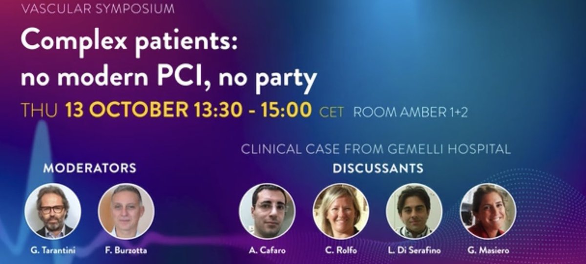 BURZOTTA_F's tweet photo. How to treat a ‘COMPLEX’ #CAD pt is debated. Yet, I still have unclear how to best define ‘complexity’ in cardiovascular medicine. Preparing the #PCI case for tomorrow session, I felt that probably a pt becomes complex when decisions do not fall in any standardized category… https://t.co/amruXVAqdh