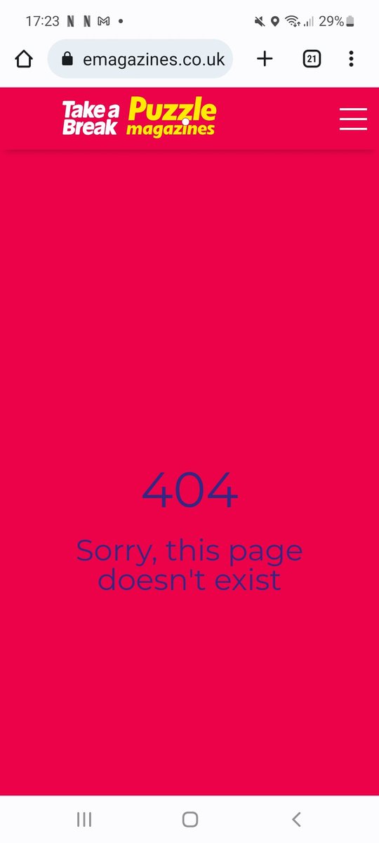 wallibob's tweet photo. @puzzlemagazines I'm trying to enter the competition from issue 10 of Puzzle Selection but keep getting error. Can you help? https://t.co/jhwdQAWaWg