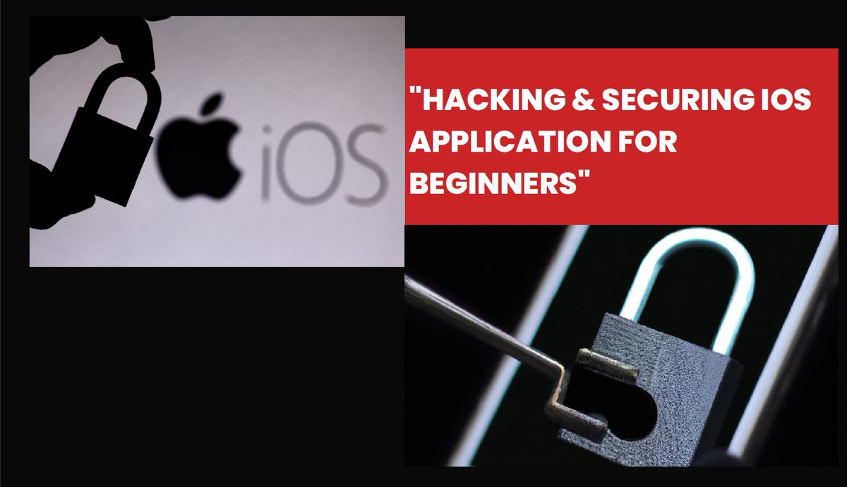 Thank you so much @hackersden_ for the amazing session!!

The talk is uploaded on YouTube channel of @OwaspDkte

Topic : Hacking & Securing iOS Application for beginners 

Link : youtube.com/watch?v=IQUf7M…

#owasp  #iossecurity  #bugbounty  #infosec #ios #appsec @owasp