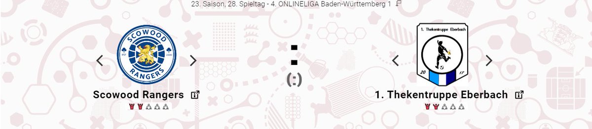 Morgen treffen wir mal wieder auf die Thekentruppe, gegen die wir die 30 Begegnungen vollmachen, nur gegen Preußen Heilbronn haben wir schon mehr Spiele und zwar 35 insgesamt. Habt ihr auch solche Mannschaften bei euch, gegen die ihr schon 30 oder mehr Spiele hattet?
