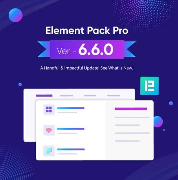 Element Pack Pro has been updated to Version 6.6.0 Check this update right now
-
-
-
-
-
feedback.elementpack.pro/announcements

#elementpack
#marketingdigital #developer #creative #appdesign #onlinemarketing #userinterface #smallbusiness #graphicdesigner #advertising #websitedevelopment