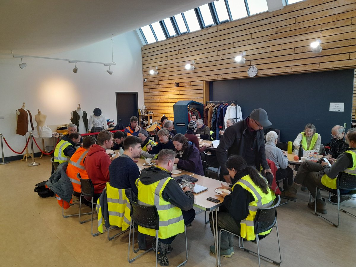 Coffee break @CullodenNTS test pits dig <a href="/N_T_S/">National Trust for Scotland</a>