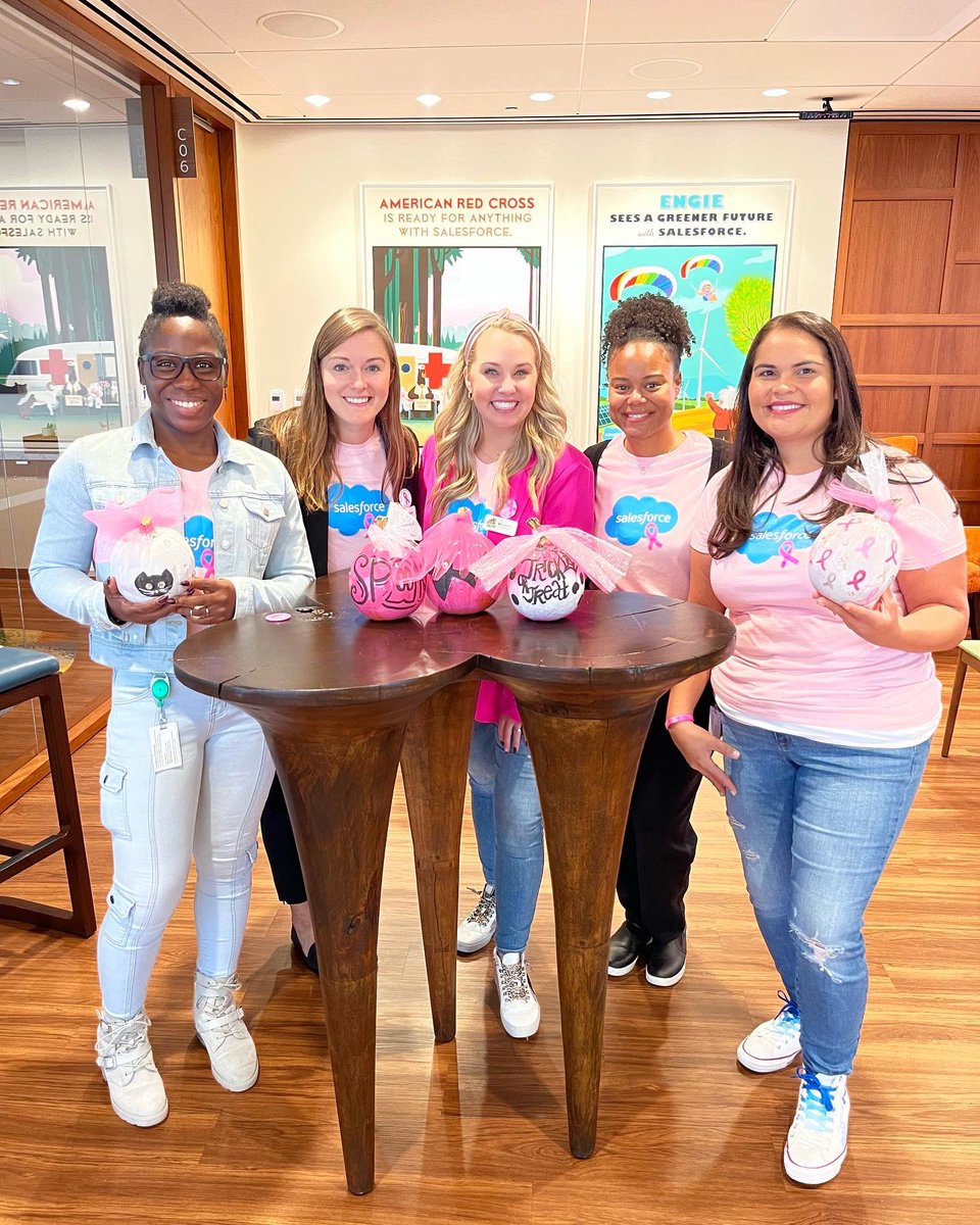 jackiedavissays's tweet photo. Today is #TechInPink Day! 💖 We’re standing with those impacted by #BreastCancer at @Salesforce #Atlanta ☁️ Check out photos from our #PinkMarket #SilentAuction benefiting @TurningPointBCR
-
#Salesforce #BreastCancerAwareness #fundraising #OhanaFloor #SalesforceFlex #SuperConnect https://t.co/NOKx1jmAWN