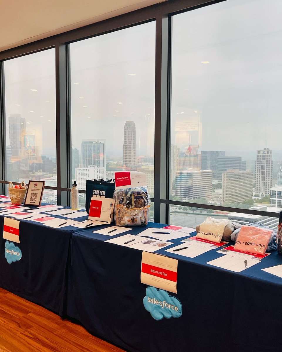 jackiedavissays's tweet photo. Today is #TechInPink Day! 💖 We’re standing with those impacted by #BreastCancer at @Salesforce #Atlanta ☁️ Check out photos from our #PinkMarket #SilentAuction benefiting @TurningPointBCR
-
#Salesforce #BreastCancerAwareness #fundraising #OhanaFloor #SalesforceFlex #SuperConnect https://t.co/NOKx1jmAWN