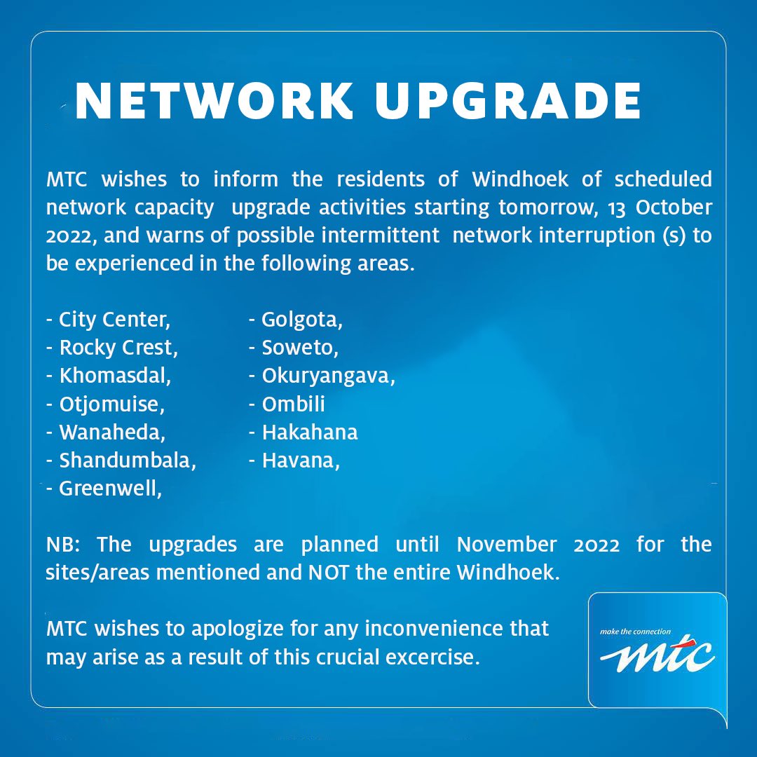 MTCNamibia's tweet photo. For more details, please follow the link below.

https://t.co/xJGicIJgYD https://t.co/YHUJSUCSp9