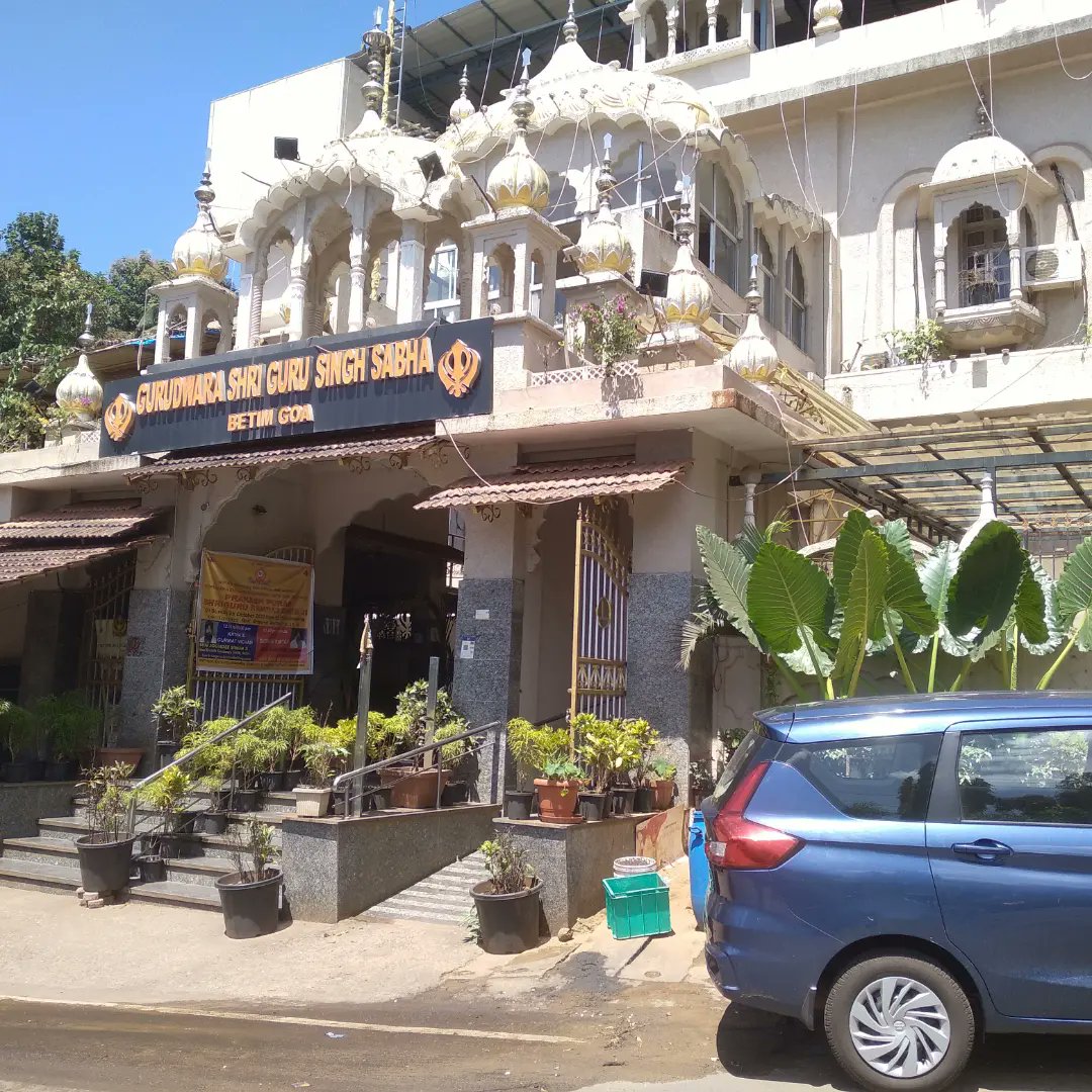 ToursAlessandro's tweet photo. Gurudwara in Bentim Goa https://t.co/aQZThh6j4q