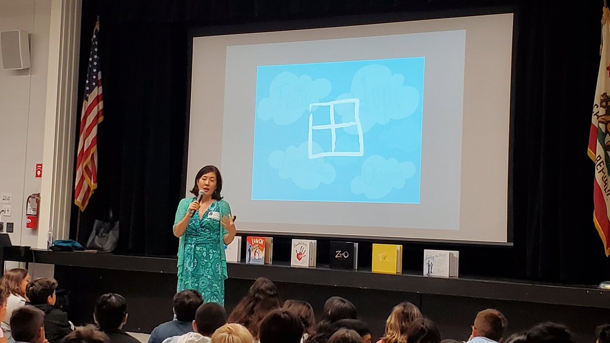 MrsRamirezRocks's tweet photo. Thank you @KathrynOtoshi and @OCDeptofEd for your inspirational assembly!! @elcerritolhcsd #ScottiePride @LHSchools https://t.co/Z72qaVpZos