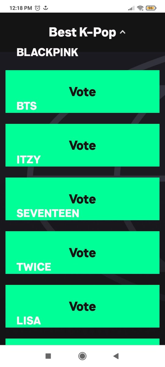 thaisRa06's tweet photo. Listo mis votos en las 3 categorías #Bestkpop #Bestnew #BestPushattheMTVEMA #seventeen #VoteNow @pledis_17 https://t.co/d33kovA2oj