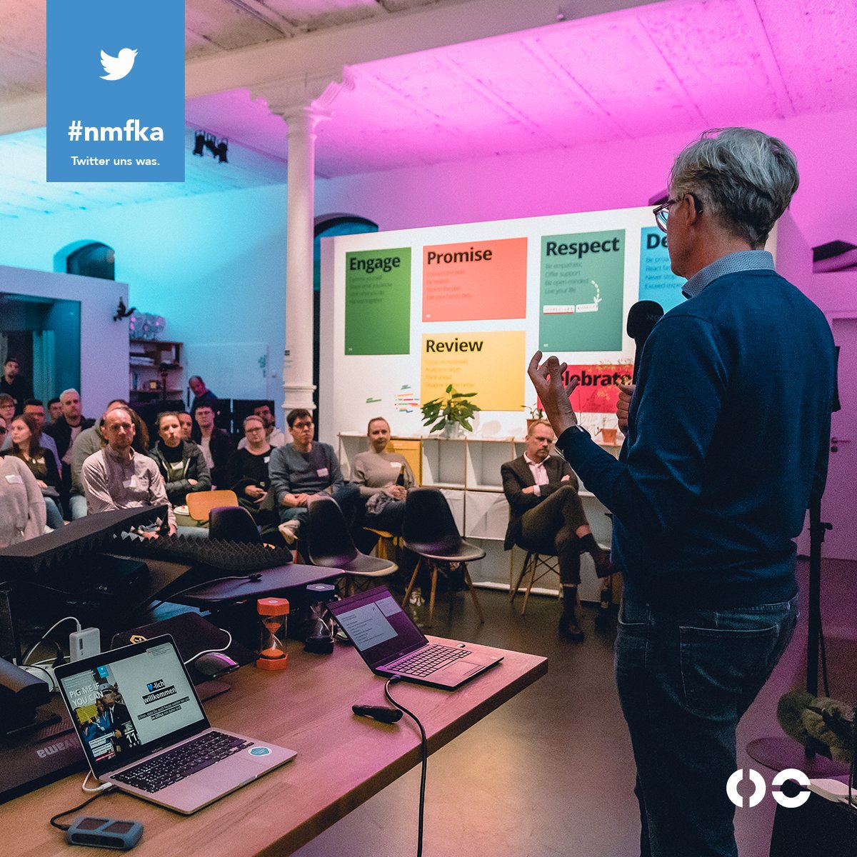 netzstrategen's tweet photo. Wow! 🤩 Was war gestern denn los?
Wir waren schon ganz schön überrascht, dass gestern über 40 beim #nmfka am Start waren! ❤️
Schön war's! Toppen wir das beim nächsten am 8. November? Let's see! https://t.co/BFY192M9wO