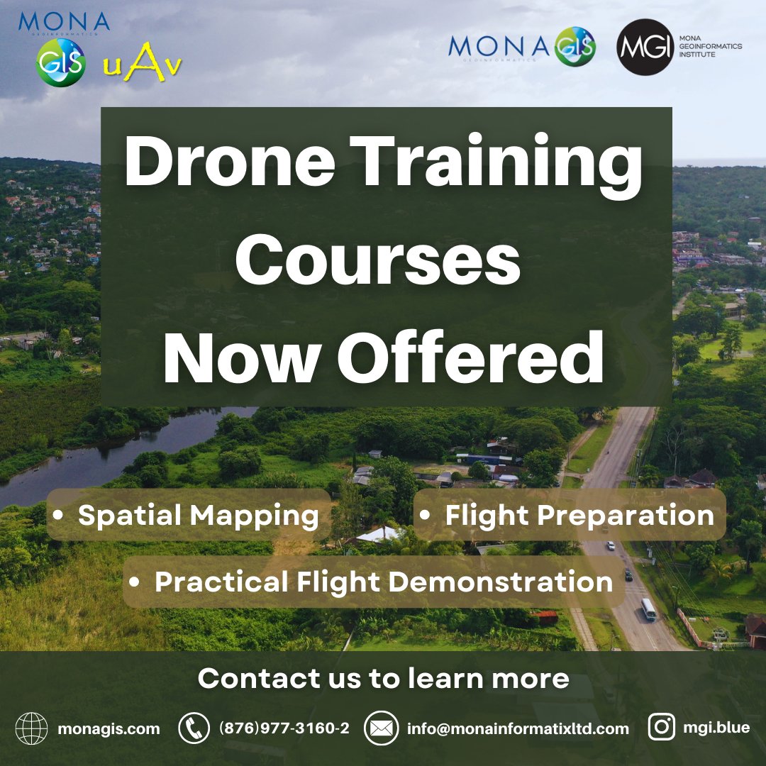 MGIMona's tweet photo. MGI now offers training courses in Drone Technology!

These specialized training modules are geared toward drone pilots of varying skill sets, ranging from beginner to professional level. https://t.co/TFcg6Zxl5q