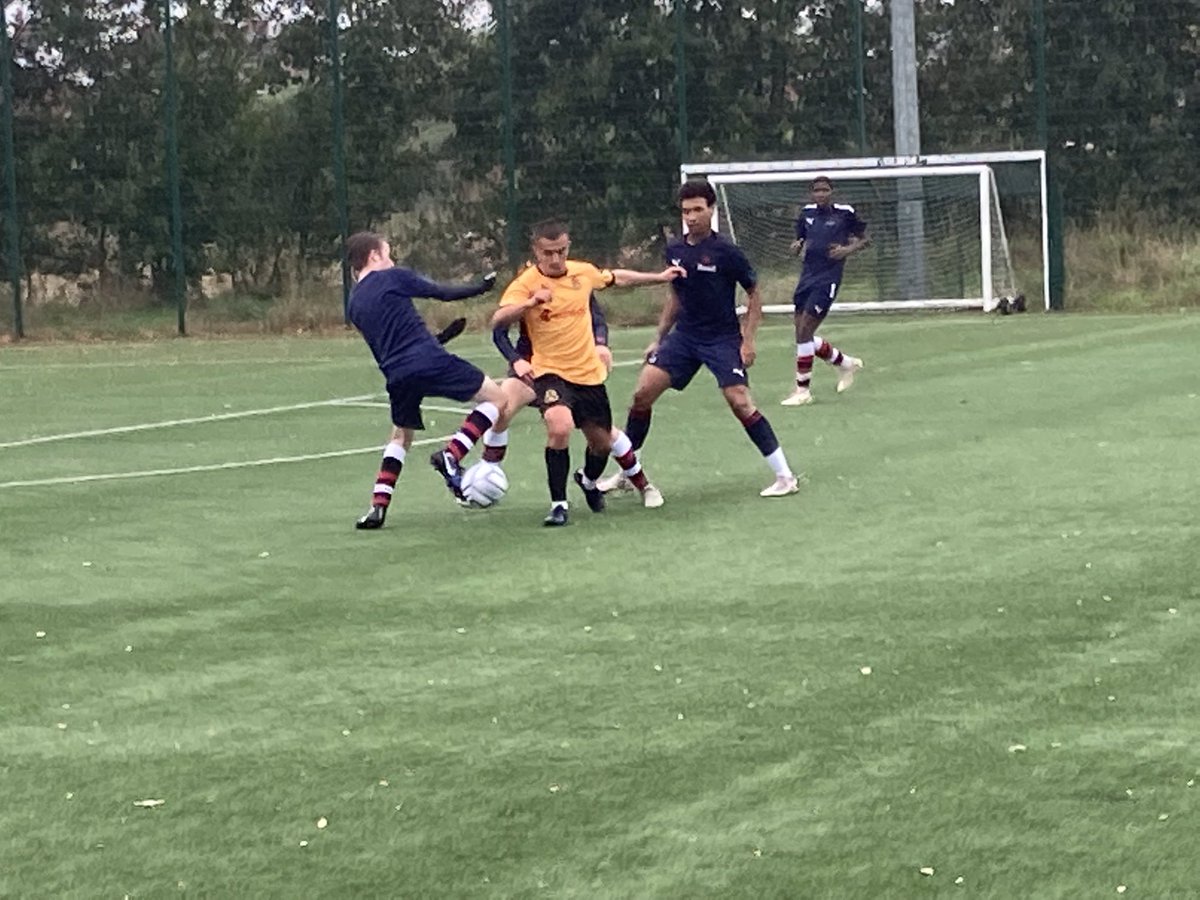 southport_fc's tweet photo. Congratulations to our Academy side who registered their first competitive victory this afternoon in the first round of the ECFA Knockout Trophy against @RossallSchool 7-1 at a very wet @jmosportspark with goals from Jackson (4), Kanguvi, Murphy and Turner #UpThePort https://t.co/WbXWlg9pVp