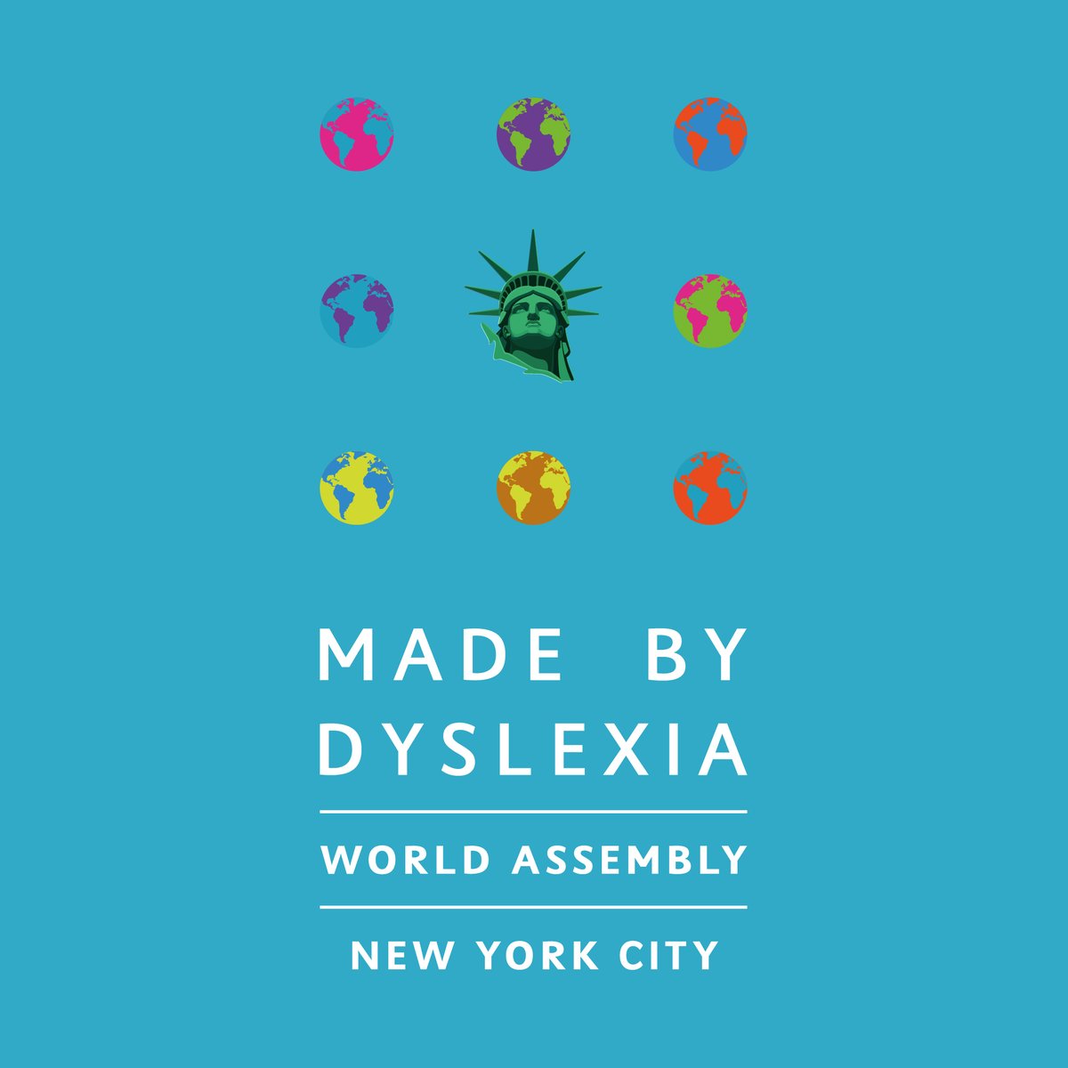 🗽We're excited to announce that the next World Dyslexia Assembly will be held on April 3rd at New York's @LincolnCenter. The assembly will be a celebration of #DyslexicThinking with a range of key star speakers. Visit madebydyslexia.org to register for updates.