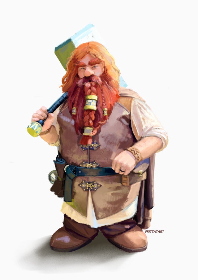 「Dwarf by Frittatart 」|Benのイラスト