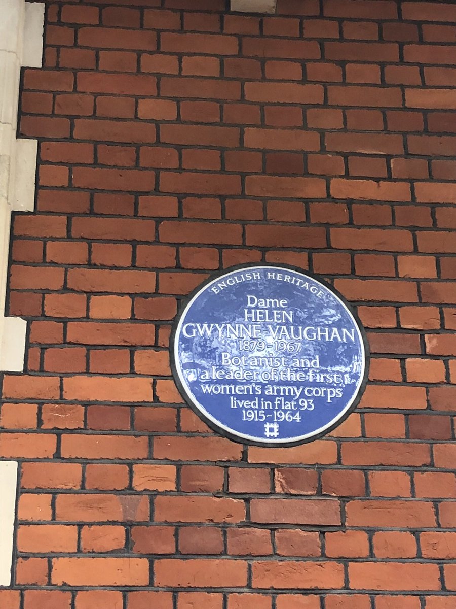 eco_landmanager's tweet photo. Sometimes you see a blue plaque that is so intriguing you just have to look it up. What an amazing life Helen Gwynne-Vaughan led https://t.co/zA3uv5gVw1 https://t.co/wAcgJBkJqp