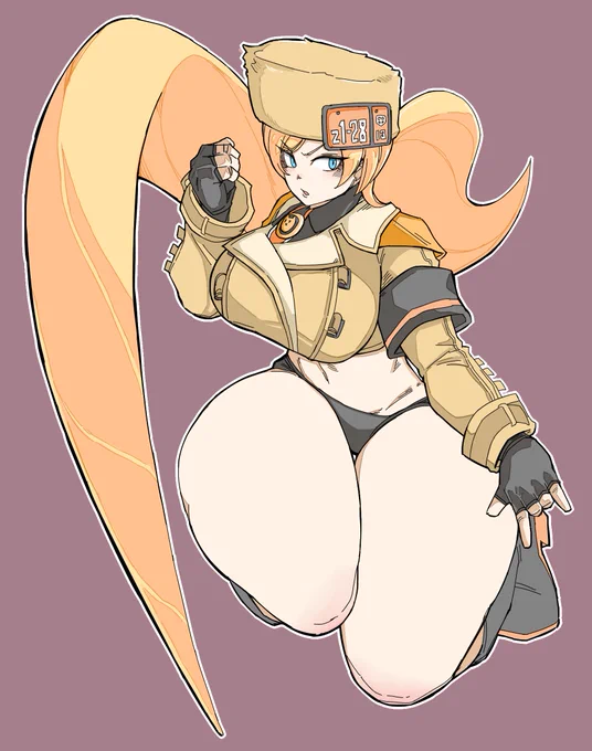 I added more colors on previous Millia Rage work!I hope this will be last edit... 