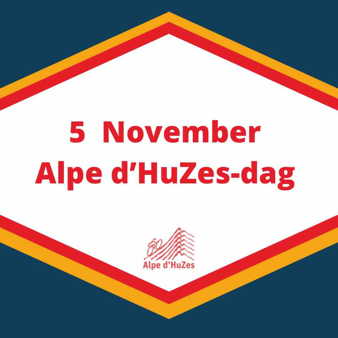Save the date! Zaterdag 5 november vindt de 1e Alpe d'HuZes-dag plaats in Gorinchem. #ad6