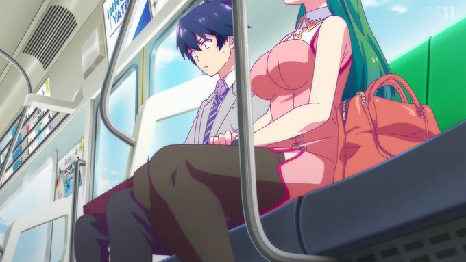 モンファ先生の素晴らしい大きさの大きいおっぱいを更に強調するようなノースリーブチャイナ服に包まれた大きいおっぱいを初手から揉み散らかしていたのが大変すぎたので最後まで見ますオリジナルアニメでこういうタイプのラブコメ作品意外と珍しい気がしますね#恋愛フロップス 