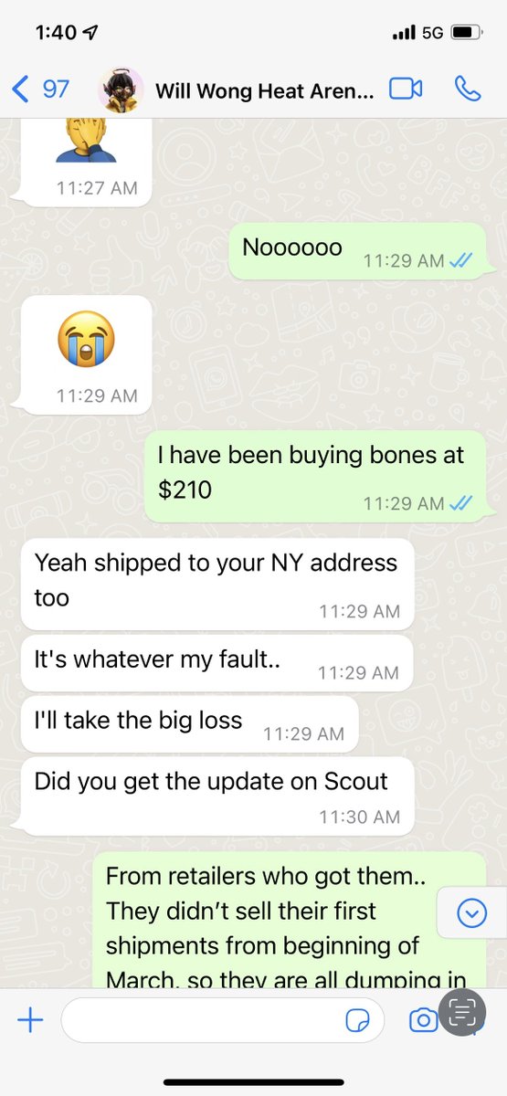f0am1's tweet photo. On 06/20/22, Will admitted to the owner of the NY residence that he accidentally bought a couple hundred bones to his NY address. The resident was completely unaware of what Will used to purchase the product. https://t.co/pyJwmERXqq