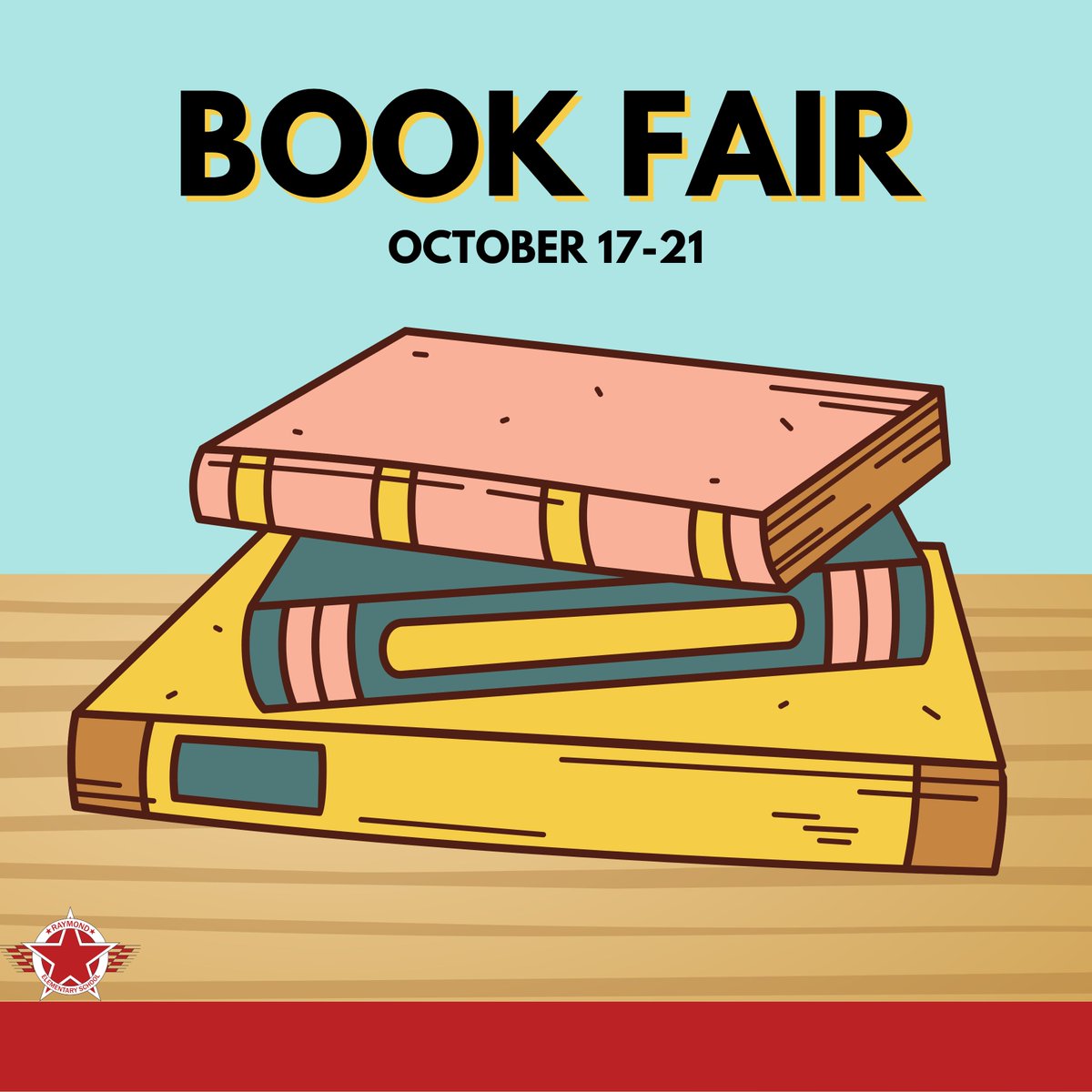 raymondelwsd's tweet photo. It's Book Fair Time! It will be taking place Oct 17-21. Students and parents will be able to attend the Book Fair and purchase books during their regularly scheduled library classes.  Parents may also purchase online using the link on the website. https://t.co/pw2C4l0t2p
