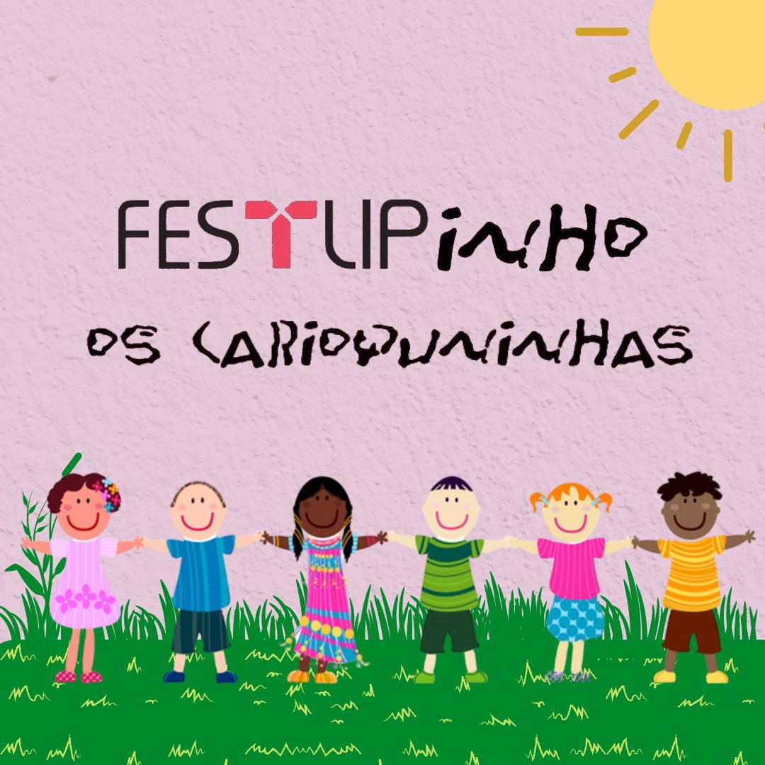 festlip's tweet photo. Nesse dia das Crianças, vem conhecer o FESTLIPinho!
Na nossa 14ª edição do festival, nós apresentamos o projeto “Os Carioquinhas”!
Uma parceria com a 3ª Coordenadoria Regional de Educação, para a Rede Municipal, e o FESTLIP!
#festlip #teatro #festival #cultura #musica #artes https://t.co/tQLlN5Xdfe