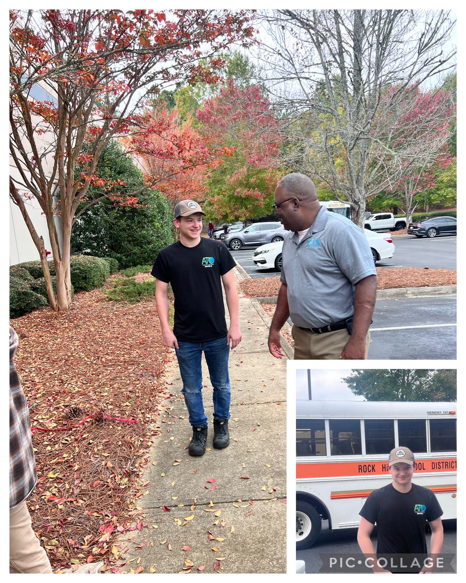 atcrockhillsc's tweet photo. Gage Mabry 2022 Grad #WhereAreTheyNow works for Linde after interning for them @RockHillSchools @NHS_Trojans @SPHSstallions #Manufacturing Week tours continue #RockSolid #WorkBasedLearningWorks https://t.co/XDEDIMfjJ5