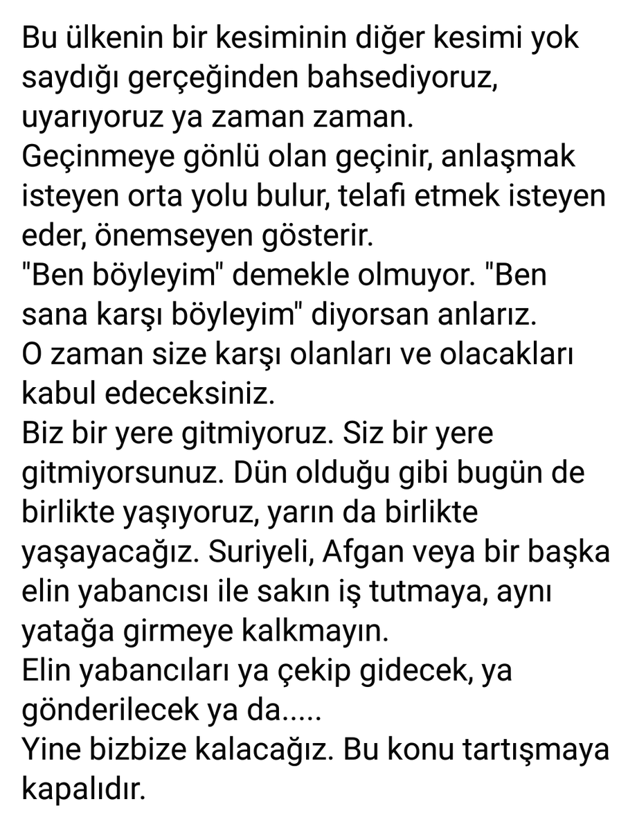 celal2023's tweet photo. Zaman zaman bu uyarıyı yapmakta fayda var https://t.co/TMrgasnano