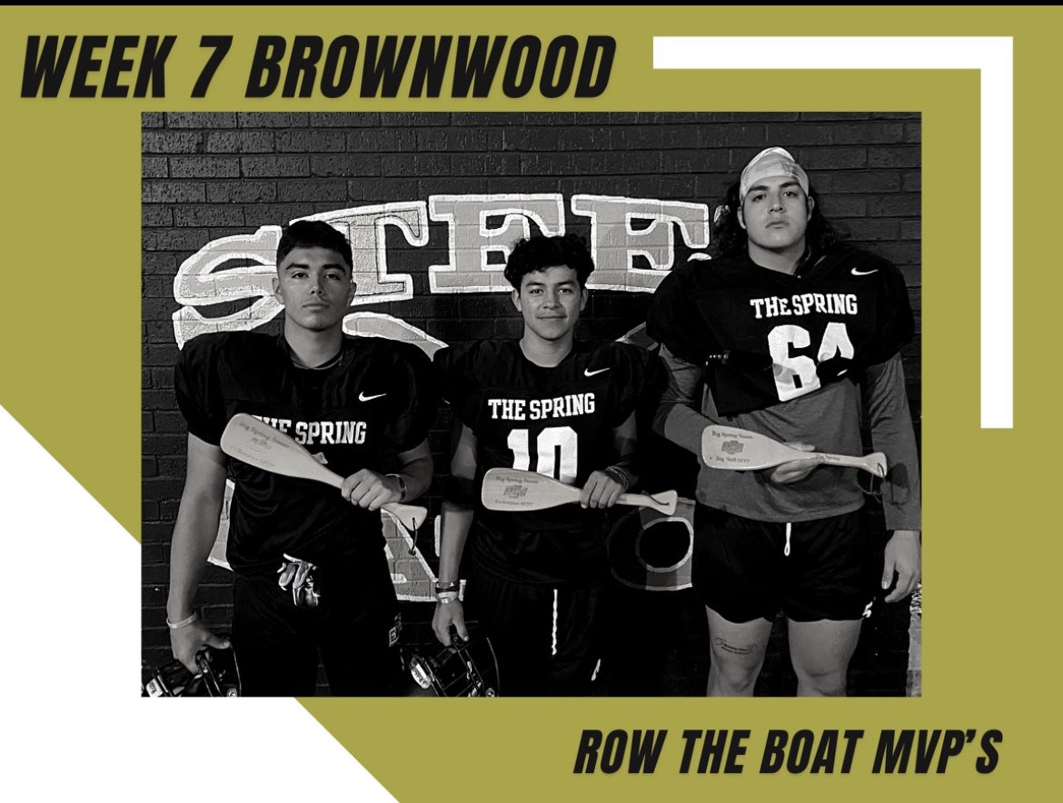 coachcannonbhs's tweet photo. Row The Boat (MVP’s) (Week 7)- Congratulations Men!!! #JustRow https://t.co/dkekENwZa0