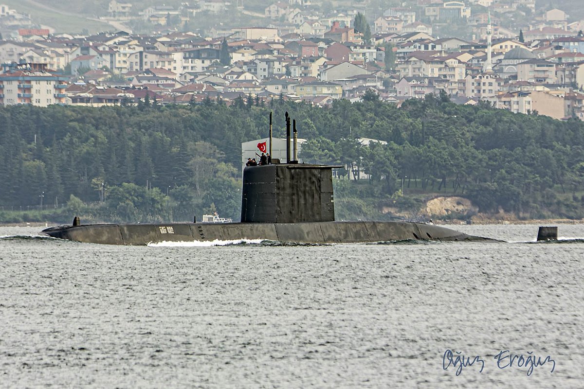 OguzEroguz1's tweet image. #TurkishNavy #PrevezeClass #Type209-1400 #submarine