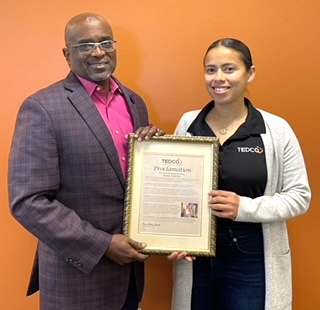 MEDAmd's tweet photo. Thanks to @MDTEDCO for sending in their #EconomicDevelopmentWeek in #Maryland #proclamation! Looks great! For more info on how you can participate in this special week, visit: https://t.co/2L0yAZCGxj #economicdevelopment #transformslives https://t.co/rFh2pf7ZX9