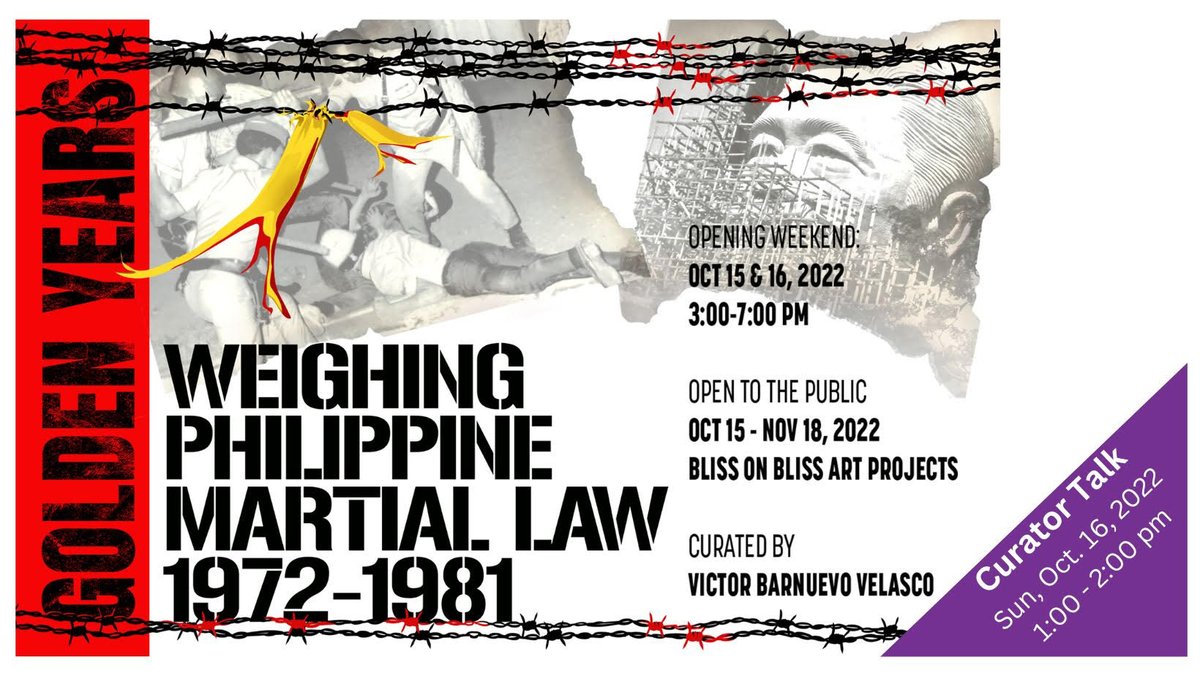Join <a href="/af3irmnyc/">AF3IRM NYC</a> for a special curator talk with Victor Barnuevo Velasco on Sunday, October 16, 2022, 1:00 - 2:00PM ET at Bliss on Bliss Art Projects in Sunnyside, Queens, New York City. Register here: bit.ly/3TxzCNl