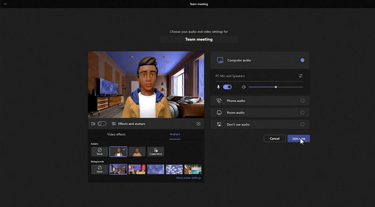 mtholfsen's tweet photo. Avatars in #MicrosoftTeams meetings - now in Private Preview. And thankfully, they have gray hair support for avatars 🧓

Details: https://t.co/v32xkWSfFK

#edtech #edchat #MIEExpert #MicrosoftEDU https://t.co/c06HuuyvMo