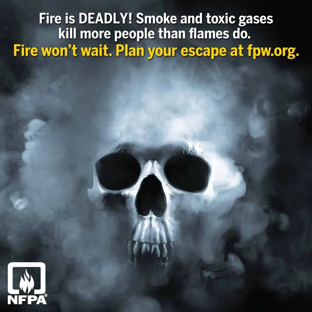 Plan your escape.  Don't take the chance.  Smoke kills more people than flames do. 

#svfd #firefighter #fireman #firefighting #fireservice #firedepartment #volunteer #firstresponders #anmore #belcarra instagr.am/p/CjnsPMALWBe/