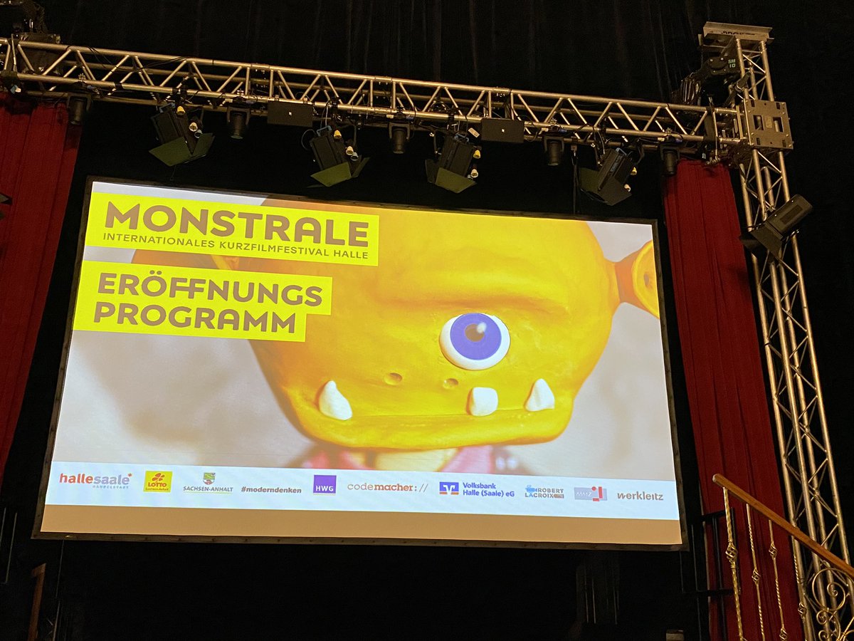 H_Augustin's tweet photo. Gleich geht die #Monstrale #Halle @stadt_halle #Puschkino los, bin schon sehr gespannt. Früher hatte ich für das internat. Kurzfilmfestival leider keine Zeit👍 https://t.co/MiKN9BVr3n