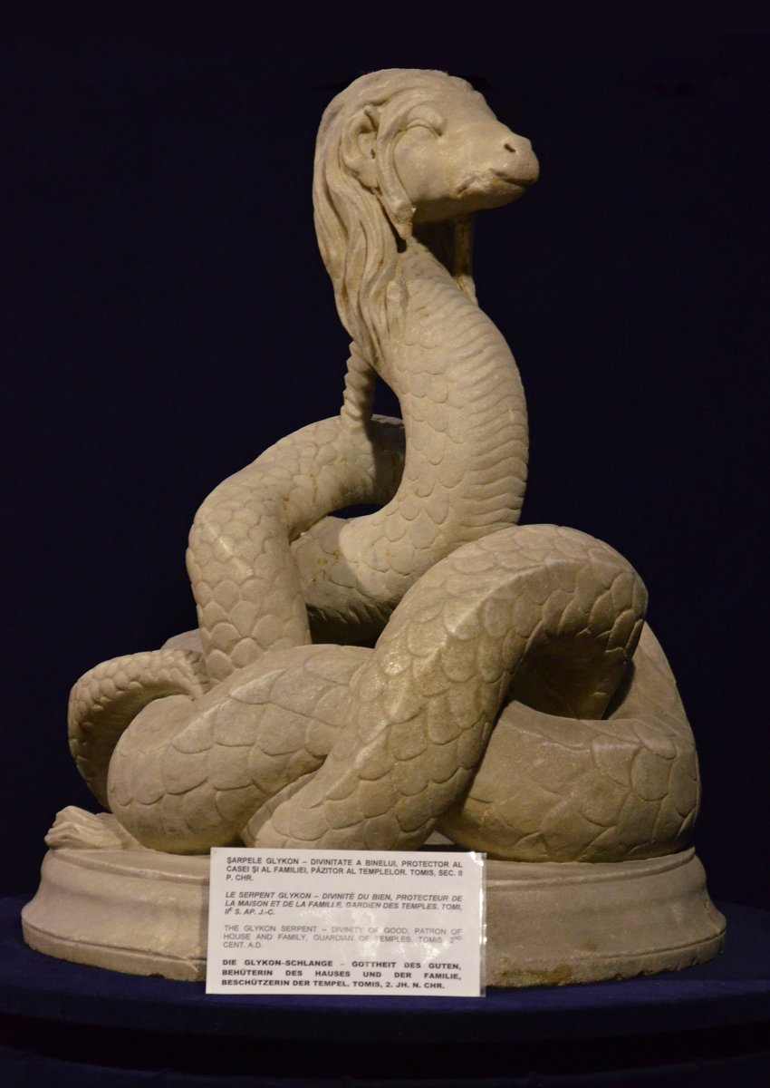Carole Raddato (Following Hadrian) on Twitter "A marble statue of Glycon, an ancient snake god