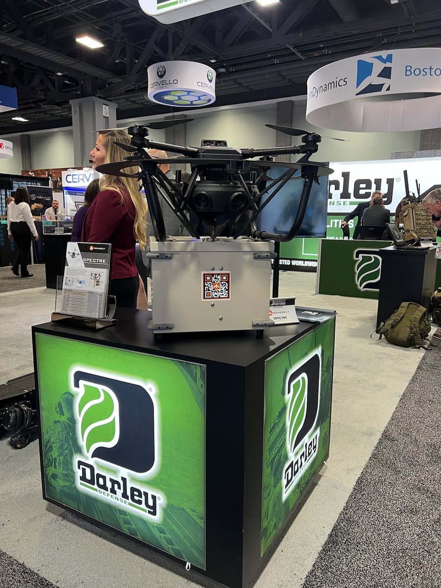 It's been great seeing Hoverfly systems on the ground and flying above the crowds of AUSA 2022. 
#AUSA2022 #Hoverfly #VHA #SeektheHighGround #Army