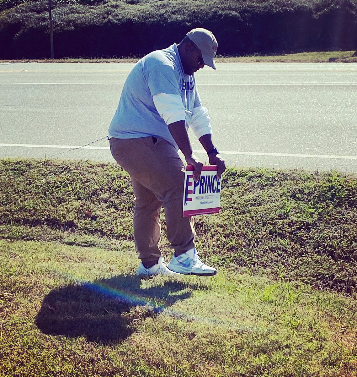 Shelby County.

Need a sign?

I’ll personally deliver.

Even display it for you.

Full service representative at work for you!

Donate Today: Bit.ly/PrinceAL43

#LetsDoIt #WhatWeHaveInCommon #PrinceForHD43 #PC43 #ForAlabama