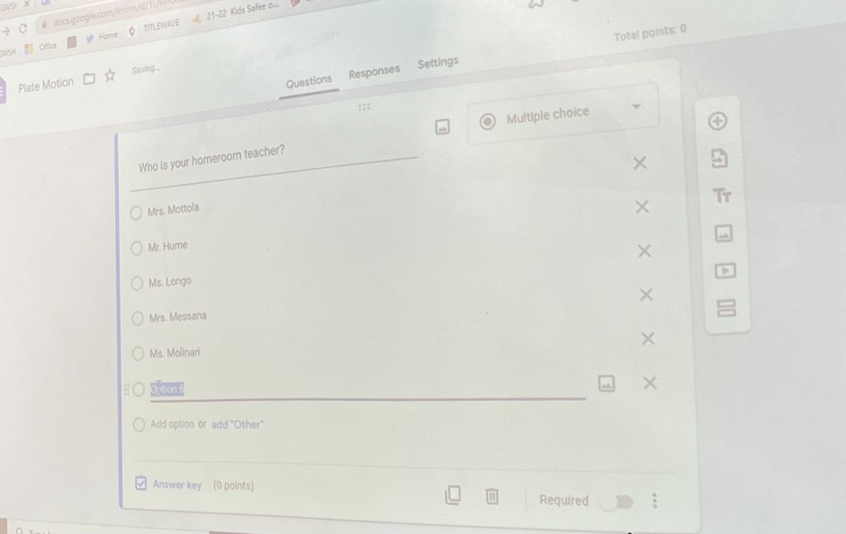 Learning about Google Forms &amp; Data Collection for student reflection this morning at <a href="/WHGWashington/">WHGW</a> with <a href="/djperlow/">Dara perlow</a> <a href="/Mottola_Science/">Mrs. Mottola</a> Way to go Team! Learning about Spreadsheets, formulas, and more!! #RamCulture #RamPride <a href="/WhufsdRams/">Ram Pride</a>