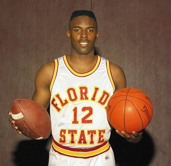 Ballislife's tweet photo. Happy Birthday to Charlie Ward, the only NBA player with a Heisman Trophy. 

He was also drafted by TWO MLB teams (Brewers in 93 &amp; Yankees in 94)! https://t.co/9i8slgCtEe