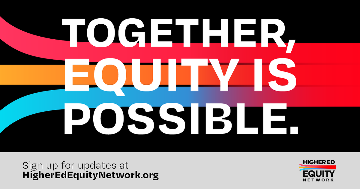 utdanacenter's tweet photo. The Dana Center is proud to be part of the Higher Ed Equity Network. We're working w 30+ orgs driving transformation in #highered to build systems that serve Black, Latino, and Indigenous students. Together, Equity is Possible. #higheredequity #mathequity https://t.co/bef8wTu7Xf https://t.co/zvbqrue9nL