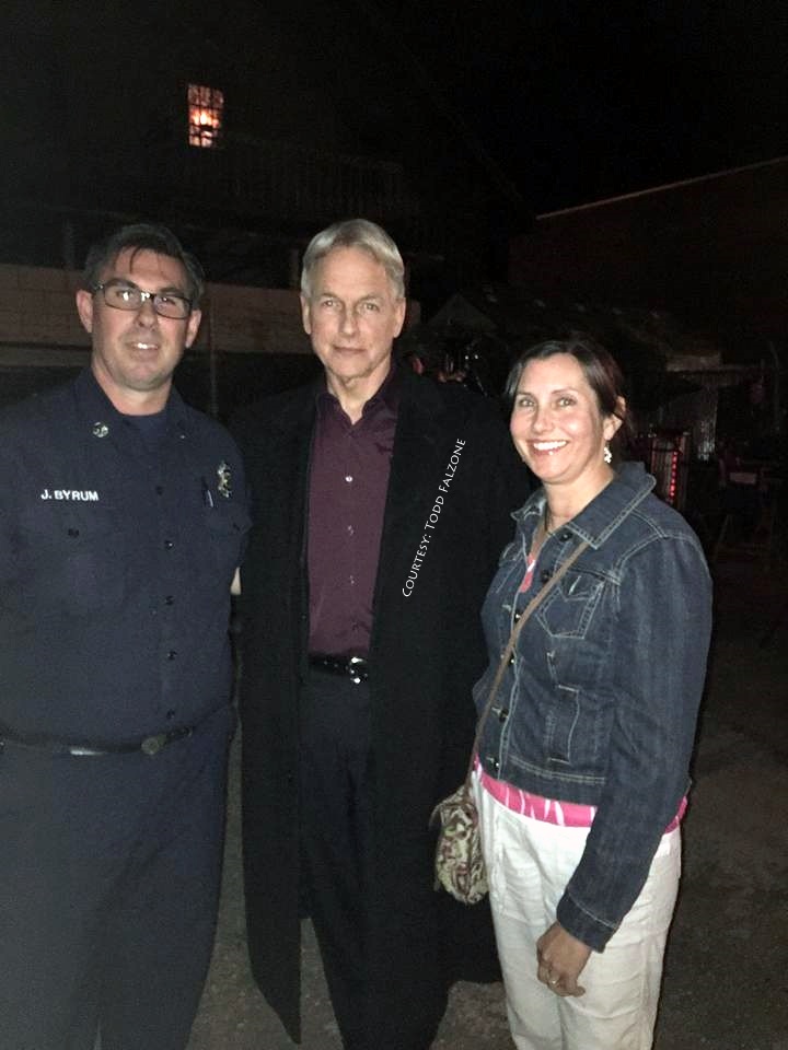 Courtesy: Todd Falzone (February 2016)

"My Sister, #NCIS on location Santa Paula, CA"

#MarkHarmon #AgentGibbs #LeroyJethroGibbs #JethroGibbs #Gibbs #NCIS