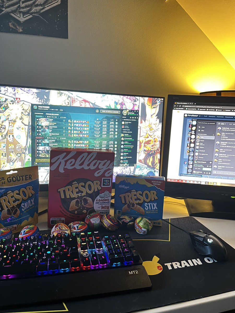 Clément « Fanta » Salentey (@fantabaak) on Twitter photo Le Trésor buff ! Merci à <a href="/TresorKelloggs/">Trésor de Kellogg's</a> pour ce petit cadeau !
Maintenant focus sur le qualifier de samedi !
#GetExalted 💛❤️ Le Trésor buff ! Merci à <a href="/TresorKelloggs/">Trésor de Kellogg's</a> pour ce petit cadeau !
Maintenant focus sur le qualifier de samedi !
#GetExalted 💛❤️