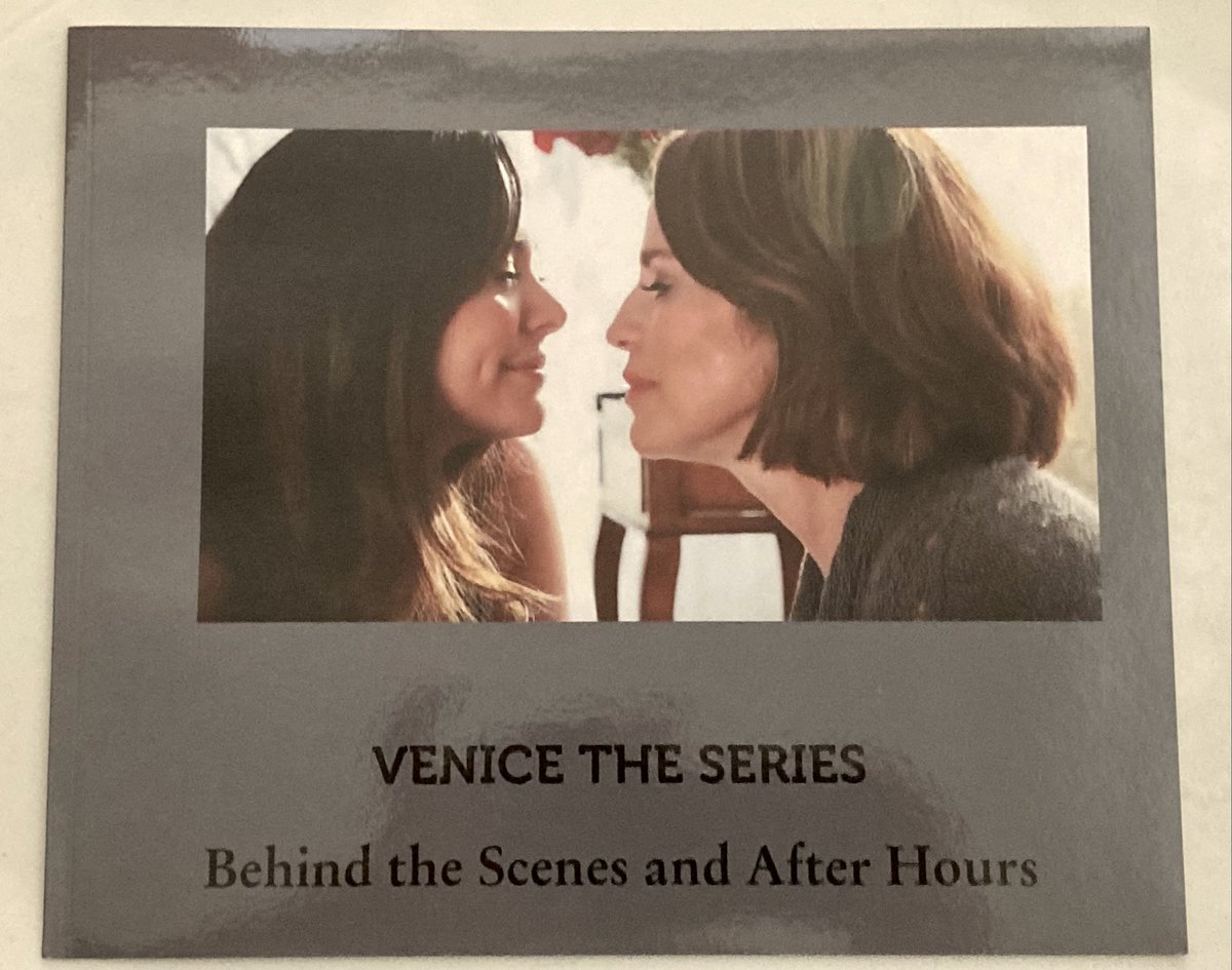 venicetheseries's tweet image. Got a bit of a challenge today for #VeniceNation.  Can we get 12 or more Backers today?  If so, I'll put up an unique perk that was offered in Season 5 and sold out and signed by several cast members.  It's a softcover book with BTS pix.  What do you think?  I think we can do it!